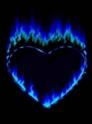 coeur en flamme